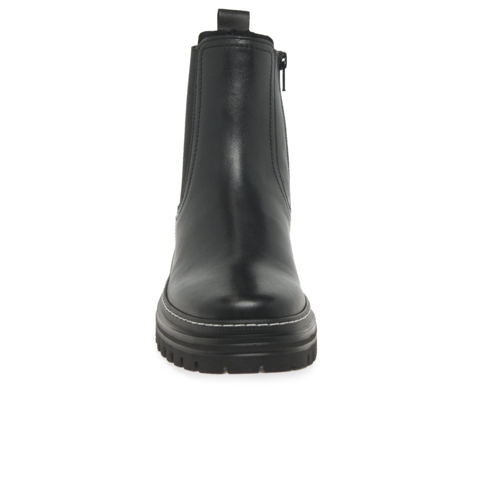 Gabour | Bottines Chelsea Exclusives Gazania Pour Femme Coutures Noires/blanches